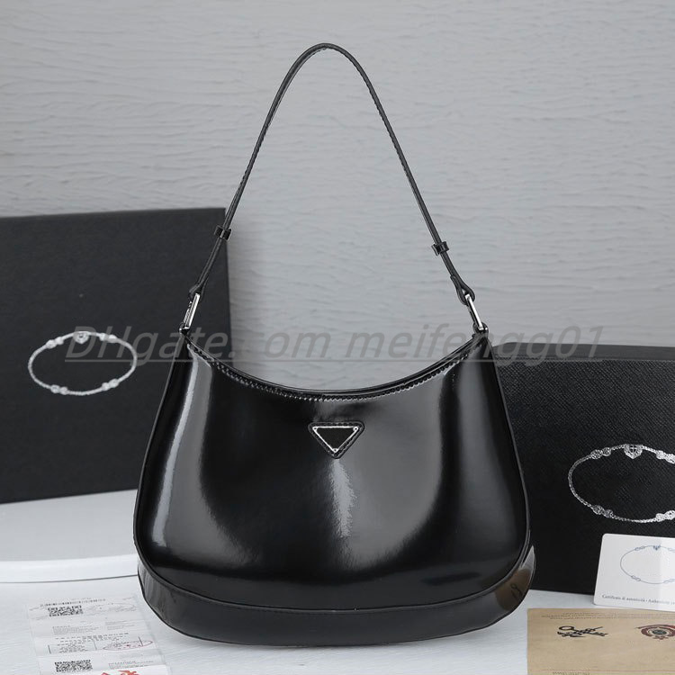 

Top quality Cleo Underarm bag luxurys designer leather women's High quality Crossbody purses Totes Nylon Shoulder Bags Hobo Handbags Clutch Bags wallet wholesale, 1-purple