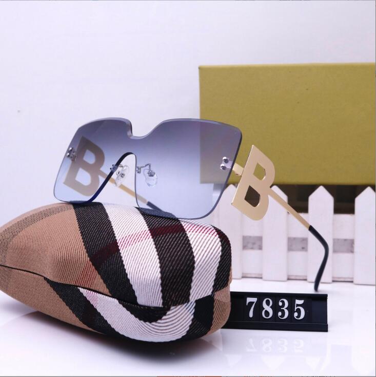 

Sunglasses Luxury polarized sunglasses Personalized anti UV popular men's and women's one-piece glasses Glasses Frame Vintage metal sunglasses