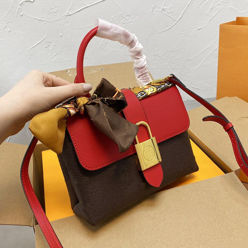 

women shoulder bag Leather handbag designer LOCKY BB CrossBody bags Flap wallet purse M44080 M44141 M44654