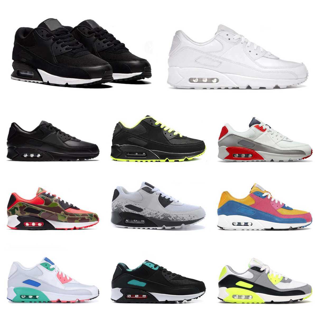

Trainers Mens 90 Running Sports Shoes Triple White Black Red AirMaxs OG 90s Wolf Grey Polka Dot Infrared Total Orange Laser Blue Airs Hyper Grape Royal Women Sneakers, Please contact us