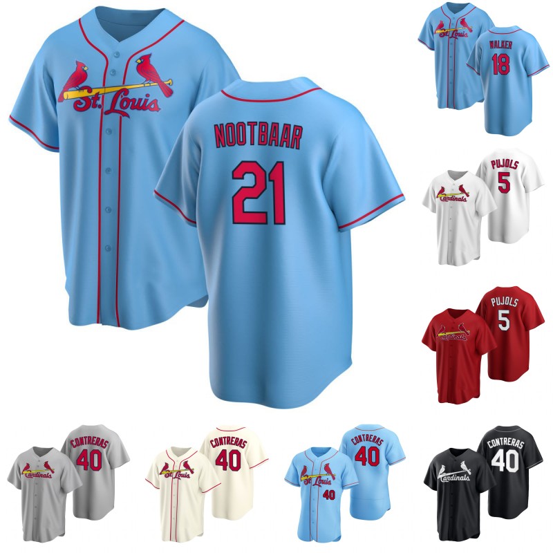 

St. Louis Lars Nootbaar Cardinal Jersey Adam Wainwright Nolan Arenado Ozzie Smith Yadier Molina Alec Burleson Miles Mikolas Kramer Robertson Paul Goldschmidt Shirt, Mens cool base grey
