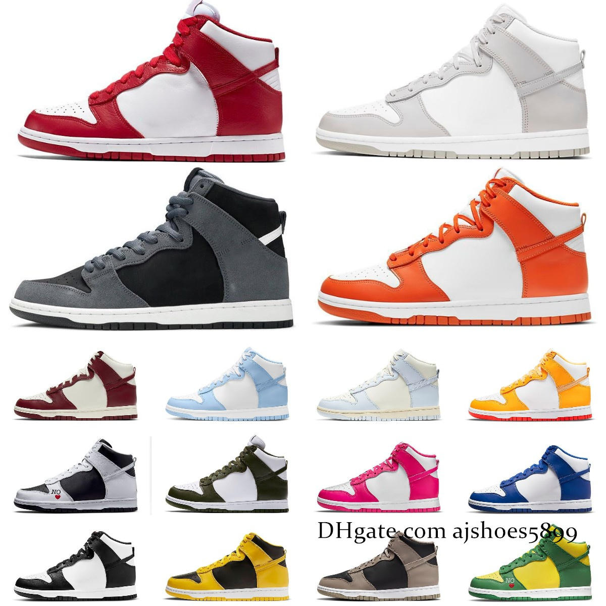 

Wholesale 2022 SB Dunks Running Shoes Dunksb High OG Platform Sneakers Pink Prime University Blue LX Toasty Black White Fragment Vast Grey Women Mens Trainers Sports, Box