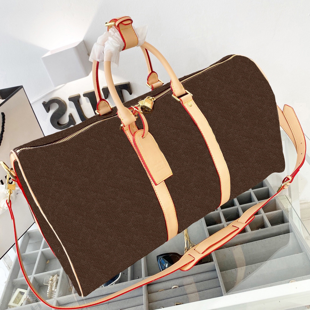 

Duffel Bags summer travel must-have bag designer bag presbyopic men and women tote bag super large capacity handbag with original dust bag 45cm.01, #7