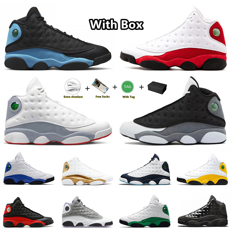 

2023 New 13 13s mens basketball shoes sneakers University Blue Wolf Grey Wheat Starfish Singles Day Reverse Got Game Reflective men trainers sports shoe With box, Item#24