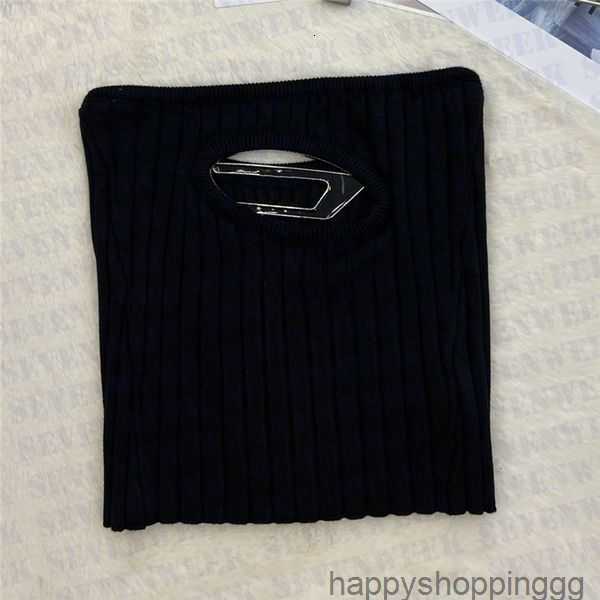 

Sexy Tube Tops Tanks Womens Knitted Strapless Vest Design Hollow Letter Camis for Lady 2bxr8, #2