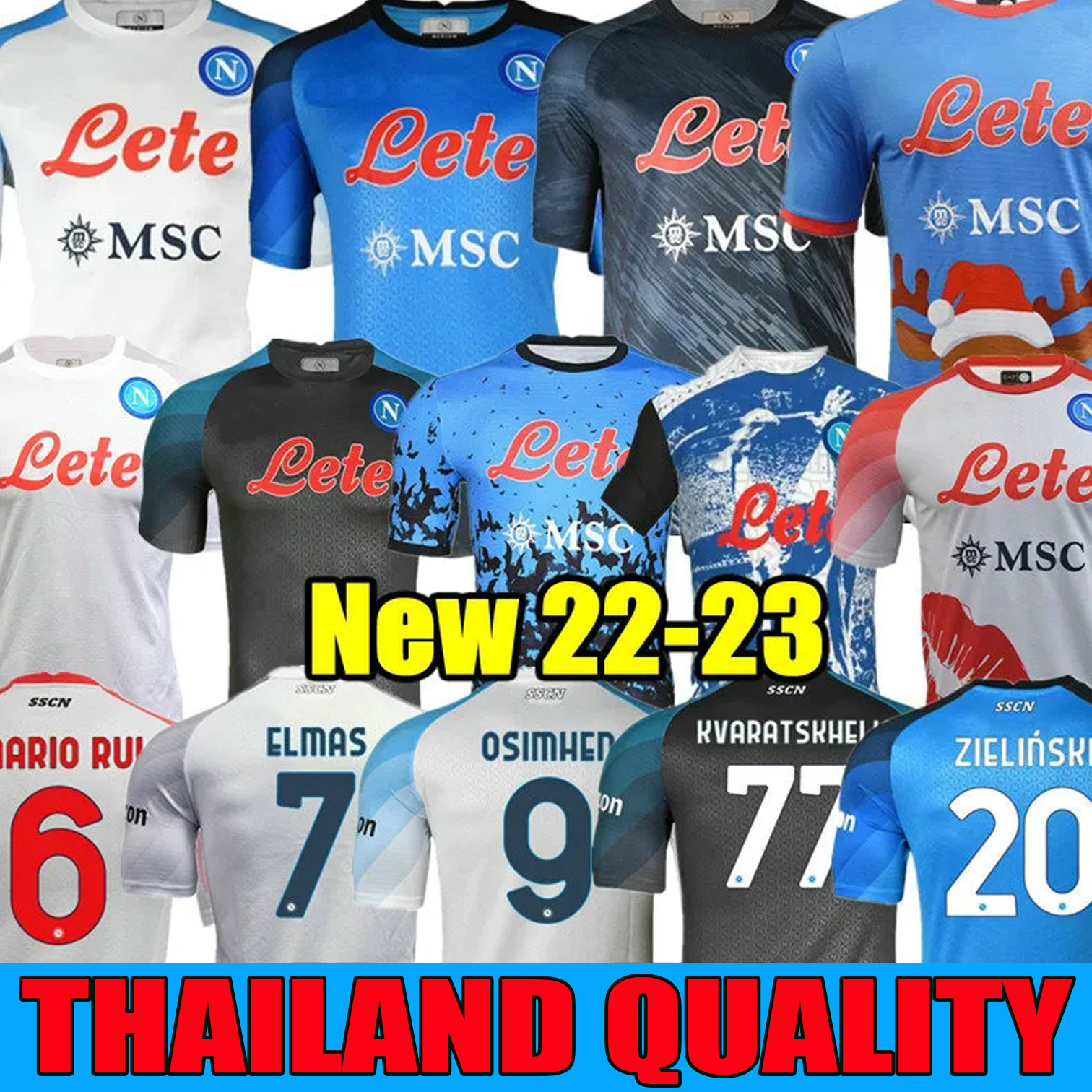 

22 23 NAPOLI soccer jerseys Maglia Naples 2022 2023 ZIELINSKI ANGUISSA OLIVERA KVARATSKHELIA KIDS FOOTBALL SHIRT OSIMHEN FABIAN LOZANO SSC Napoli Maillots de foot, Image