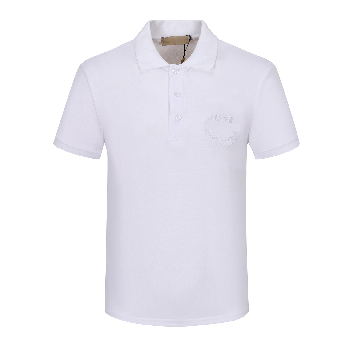 

New Fashion London England Polo Shirts Mens Designers Polo Shirts High Street Embroidery Printing T shirt Men Summer Cotton Casual tshirts M-3XL p23, White