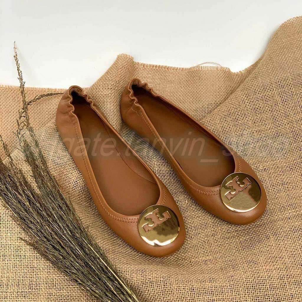 

woman designer slipper Claire Georgia ballet classic flat leather man rubber luxury sole sandal 4travel dress wedding shoes thick heels fashion round head slides, #7