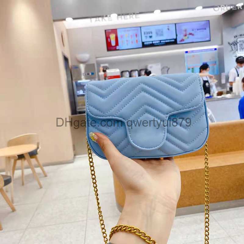 

qwertyui879 women shoulder crossbody chain bags luxury top quality small purse fashion girl designer shopping bag handbags wallet xcspr-0224-45, Blue