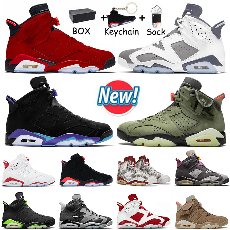 

Authentic 6 VI Mens Women Basketball Shoes Jumpman 6s Toro Red Oreo Washed Denim Cool Grey Gold Hoops Midnight Navy Trainers Sneakers Eur 47 With Box, D12 hare 36-47