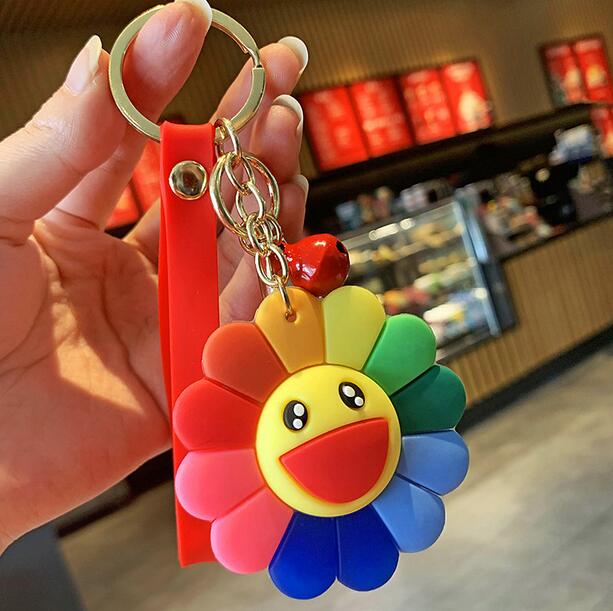 

19 Style Cartoon Key Rings Fashion Designer Women Animal Keychains High Quality Rubber Metal Car Backpack Pendant Keychain Children Toy Gift Jewelry Accessories