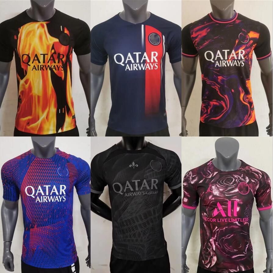 

2022 2023 2024 MBAPPE 4th Soccer Jerseys R. SANCHES SERGIO RAMOS HAKIMI 22 23 VITINHA Maillots pSGs Training football shirts VERRATTI MARQUINHOS uniforms, 23/24