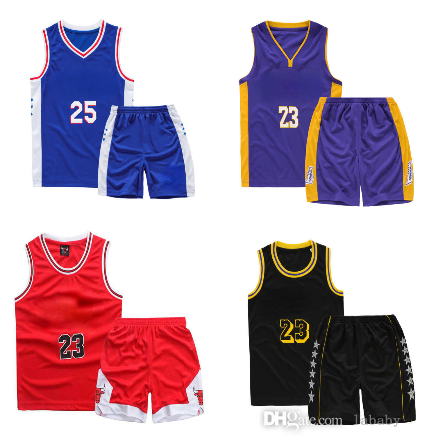 

2023 Summer Kids Football Kits Designer Tracksuits Outdoor Sports Jerseys Basketball Suits Football Sets Breathable Athletic Wear, 23-red
