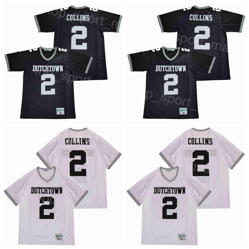 

High School Football 2 Landon Collins Jersey Dutchtown Pullover White Team Color Embroidery And Sewing For Sport Fans Breathable College Moive University HipHop, Grey