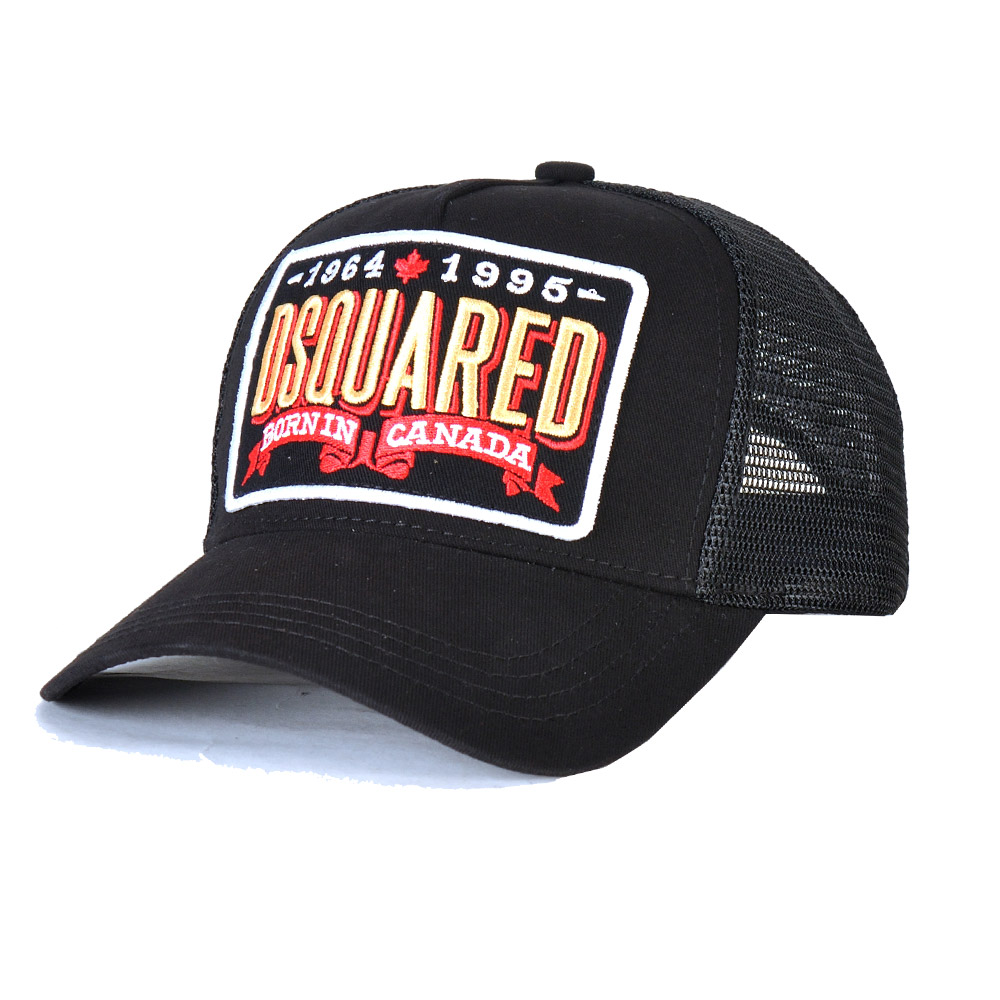 

DSQUARED2S DSQ2 hats DSQ2QSD ICON DSQICON2 2023 cap Men Women High Quality Gauze Mesh Baseball Tennis Fashion Casual Sun Hat, Black