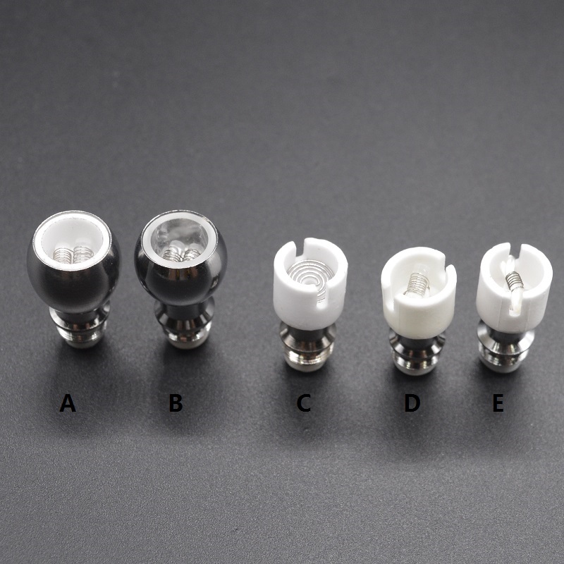 

Dual Quartz parcel cotton Wax Coil Bowl For Glass Globe Bulb Atomizer Replacement