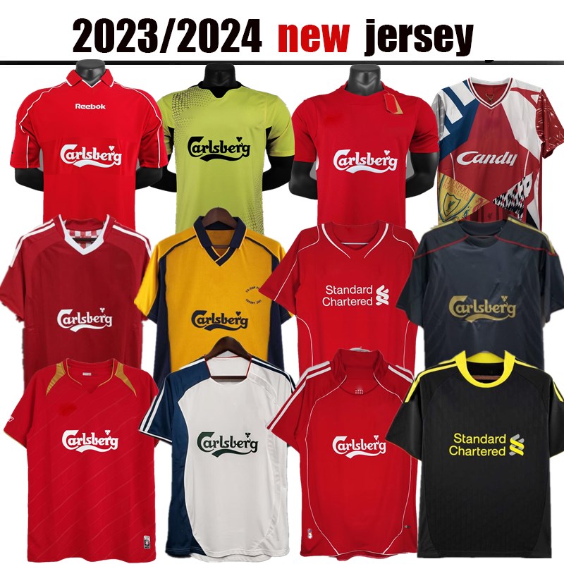 

Long sleeve Retro soccer jerseys 2005 2006 2008 2009 2010 2011 vintage football shirts TORRES GERRARD SUAREZ OWEN BARNES KUYT 01 02 04 05 06 07 08 09 10 11 12, 05 06home
