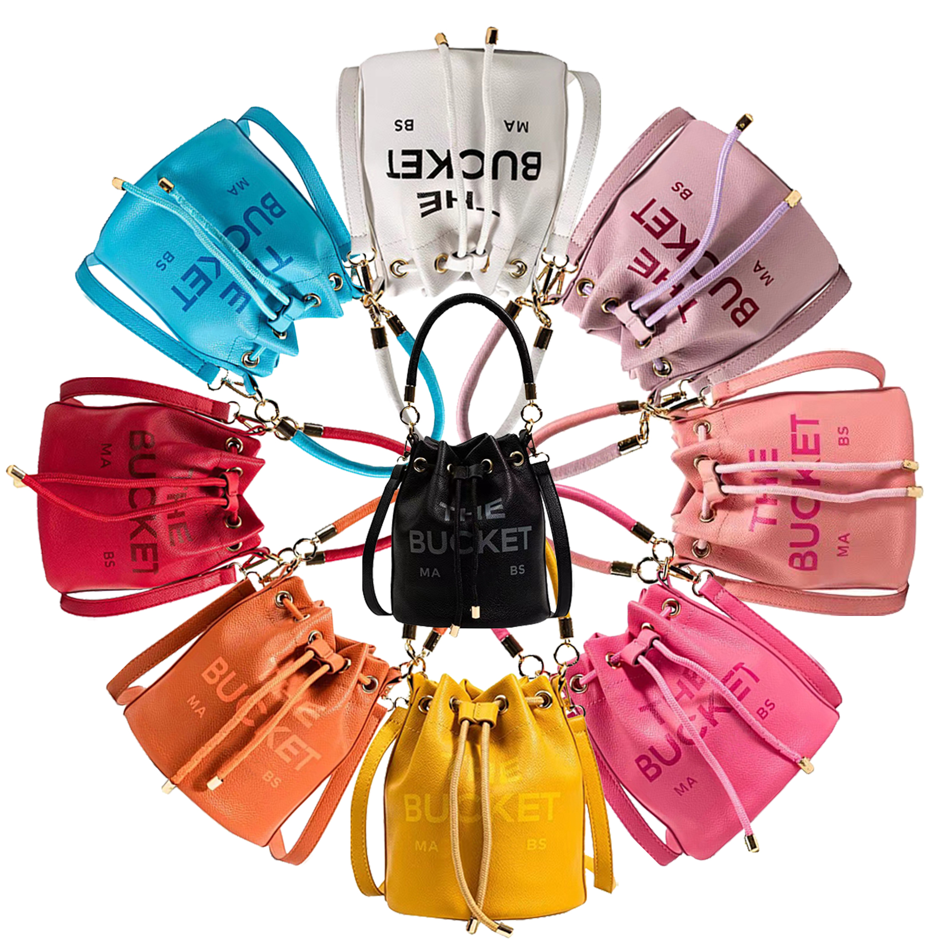 

Top handle Luxurys Designers marc jocobs the tote bag bucket lady marcjocobs fashion womens mens PU Shoulder bag sling Clutch Cross Body gym handbags Drawstring bags, Sky blue