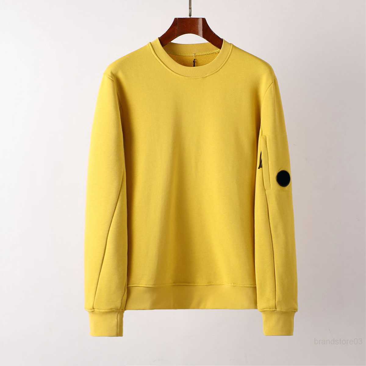 

Men's Hoodies Sweatshirts Brand Designer Cp Spring Colors Men's Simple Pure Color Leisure Comfortable Company Man
