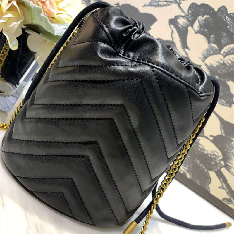 

Designer Collection Mini Bucket Bag shoulder bags women cross body bag, White