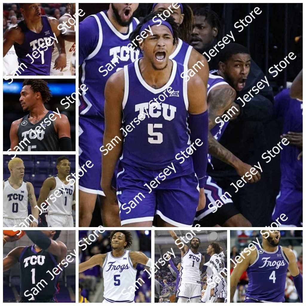 

Custom NCAA TCU Horned Frogs Basketball Jersey 0 Darius Ford Jersey 35 Cole Despie 4 Eddie Lampkin Jr. 10 Damion Baugh 11 Rondel Walker Jerseys Stitched