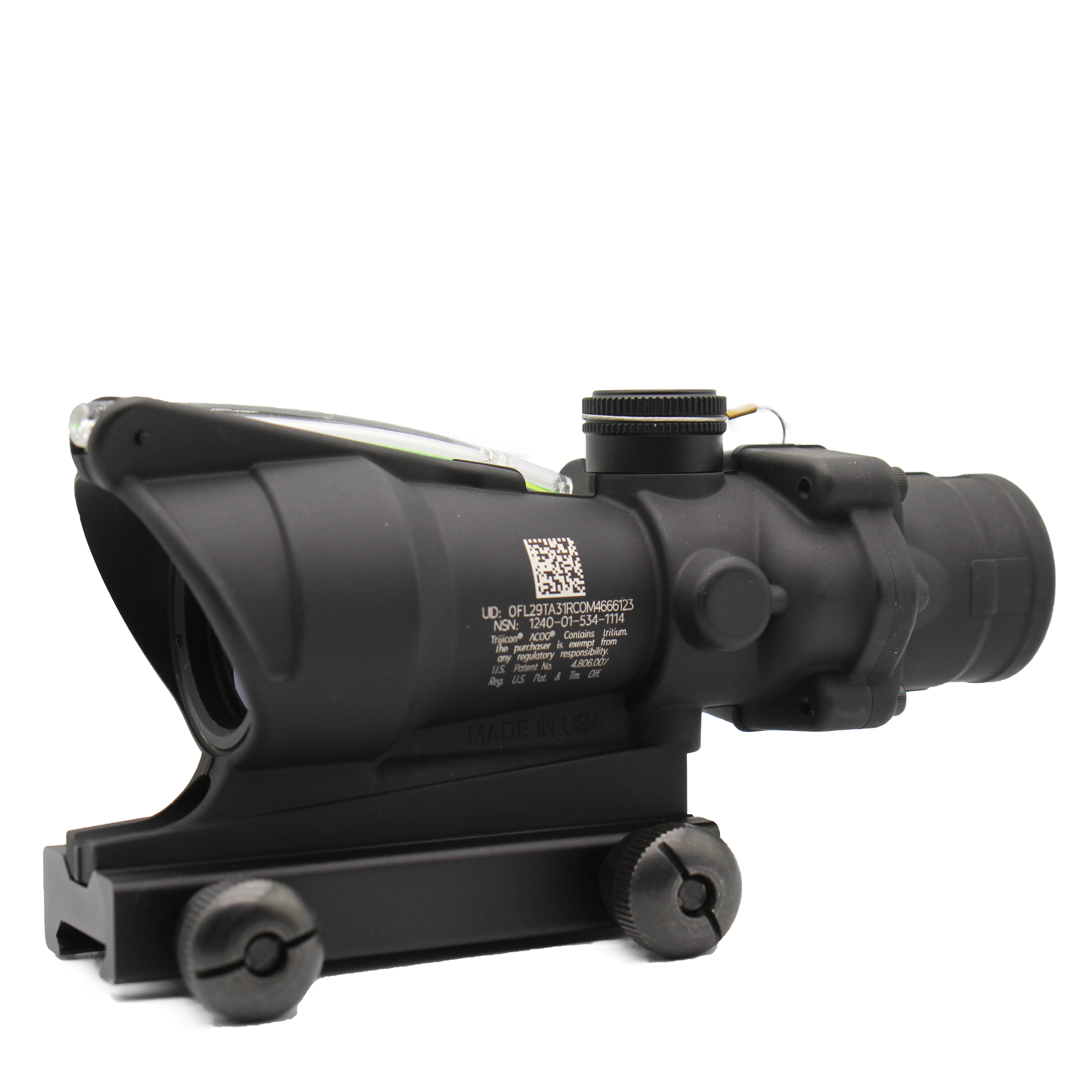 

Trijicon ACOG 4x32 Fiber Illuminated Green Chevron Scope with Embossed Logo RMR Killflash hunting riflescope