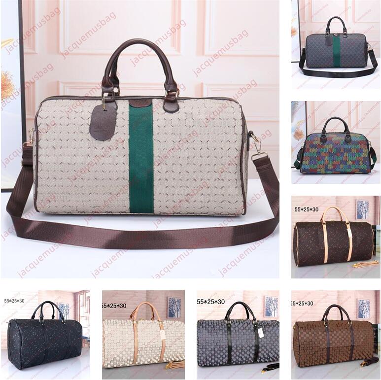 Designer Crossbody Ophidia handbag double G duffle Bag L KEEPALL BANDOULIERE 55 Women Men Shoulder outdoor Travel Sport luggage bags Purse vs Lar-image-758173832