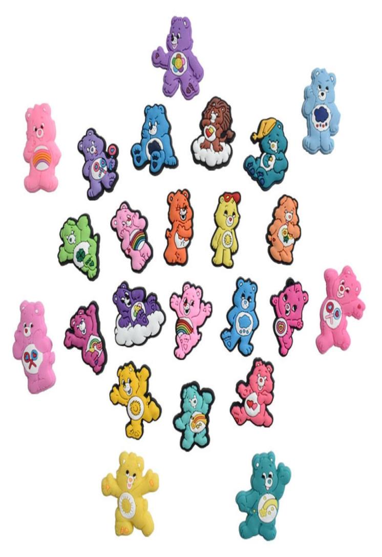 

Cute Bear Animals Croc Charms Shoe Charm Clog Pins Buttons Buckle Accessories5977130