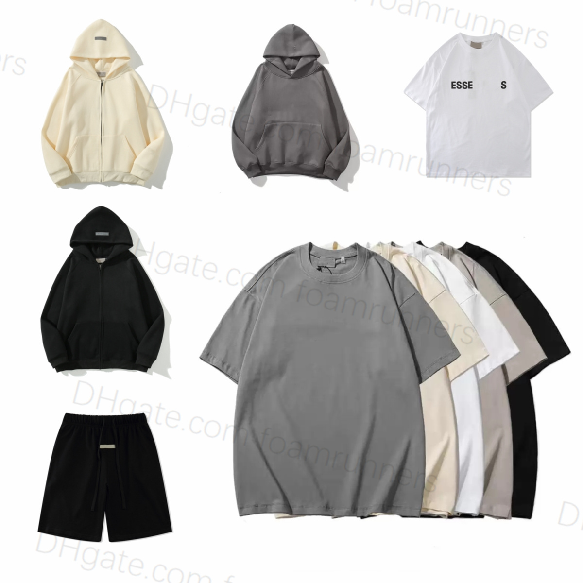

Mens T shirt Fashion essent Designer Clothing essen Womens Hoodie Apparel Unisex Cotton Street Style Hoodies Top Summer Men Women Shorts Luxury essentail Print Tees, Pullover hoodie 3