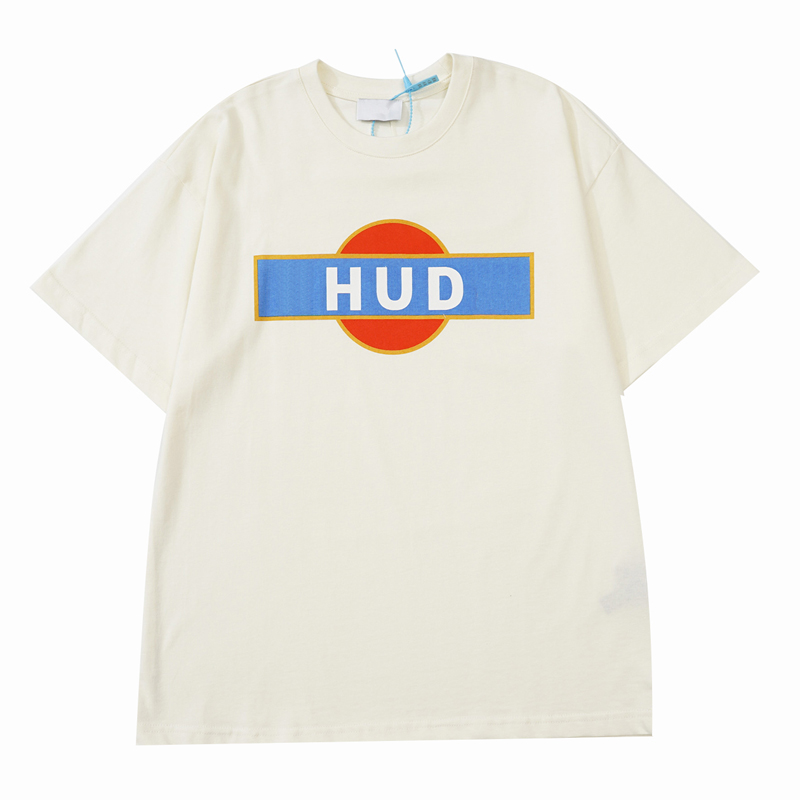 

23ss Short Sleeve Cotton Fashion Tee Plus Size USA Summer Vintage Racer Logo T shirt High Street Europe Men Unisex Tshirt, White