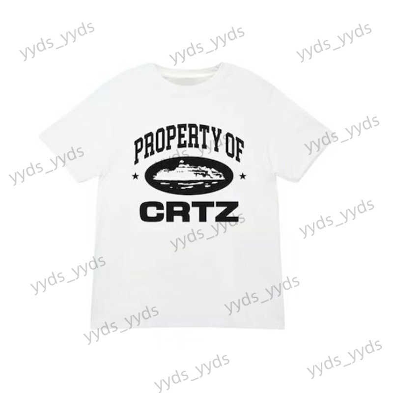 Designer Men's T-Shirts Corteiz Short Sleeved Round Neck Loose High Street Style Women's Tees T230418