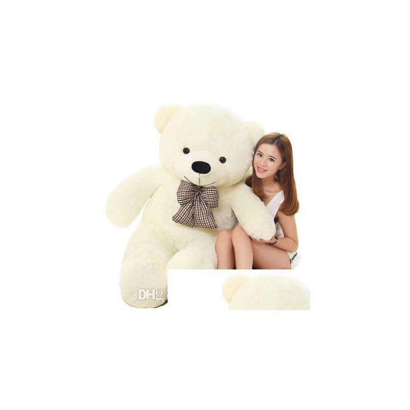 life size teddy bear plush toys 180cm  soft stuffed animals baby dolls big peluches peluches gift christmas