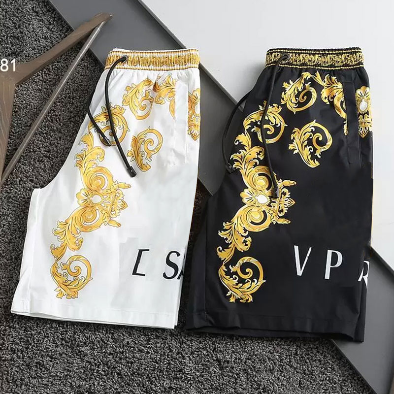 

Designers Mens Womens Designers Shorts Summer Fashion Letter Short Streetwears vercace Clothing Quick Drying SwimWear Printing Board Beach Pants Swimming trunks