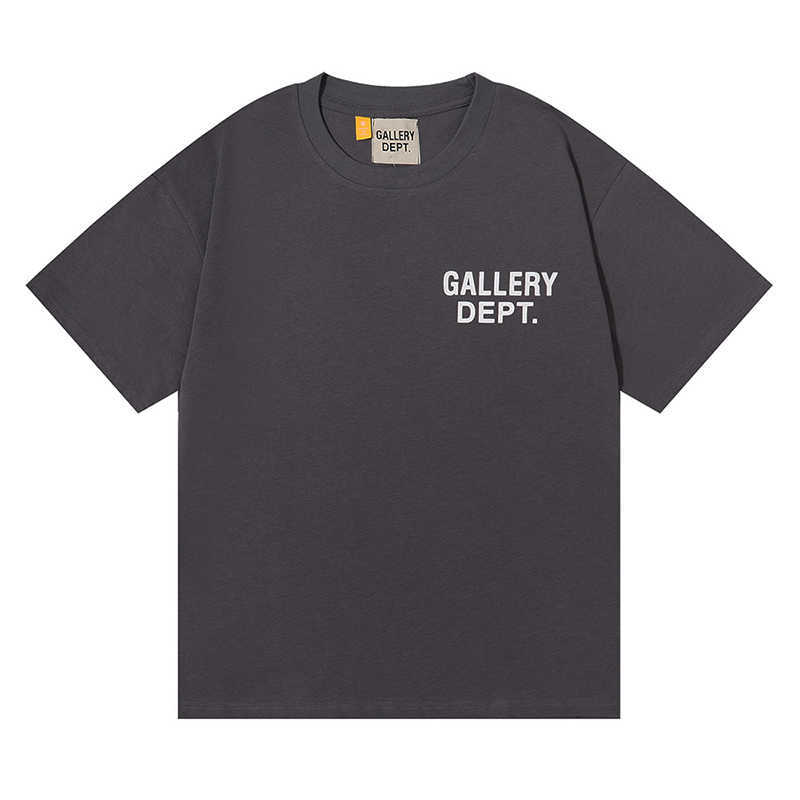 

Fashion Designer Clothing American Trendy Brand Galleryes Depts Tees Tshirt hollywoods Exclusive Basic Printed Men's Women's Loose Fitting Trendy Popular T-shirt, Black