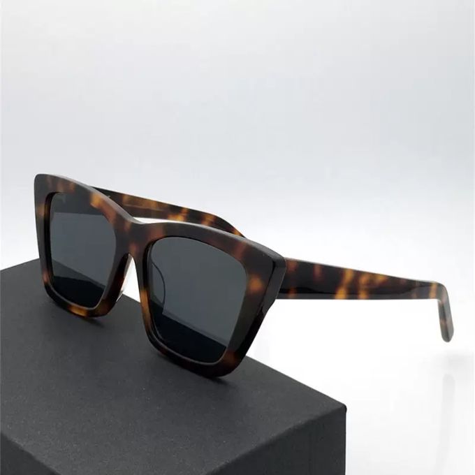 

Women designer sunglasses for men polarized sunglasses woman leopard print classic retro frame radiation protection adumbral with box cat eye sunglasses