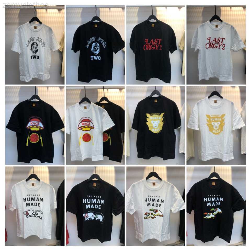 

Men's T-Shirts New Human Made Men Women T Shirt Duck 1 1 High Quality Hip Hop Casual Oversized TEE Vintage Short Sleeve