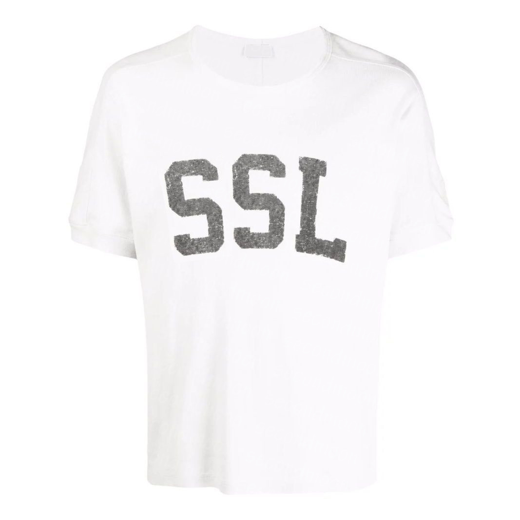 

Letters Printed T Shirt Women Short Sleeve Tees Summer Breathable T Shirts Designer Casual Tops, White