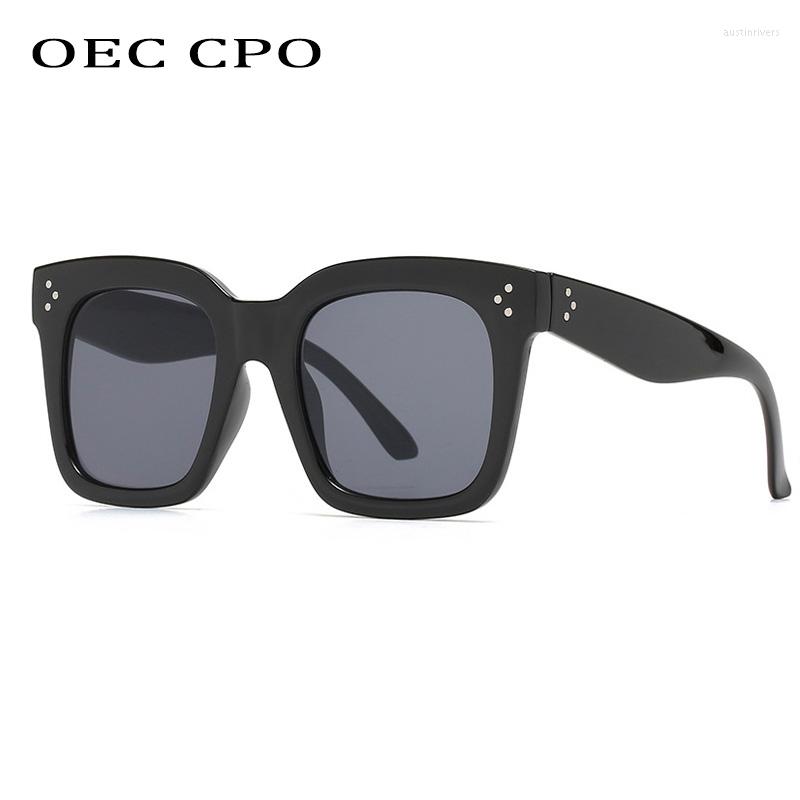 

Sunglasses Fashion Rivets Square 2023 Women Men Oversized Punk Sun Glasses Outdoor Shades UV400 Eyewear Female Eyeglass
