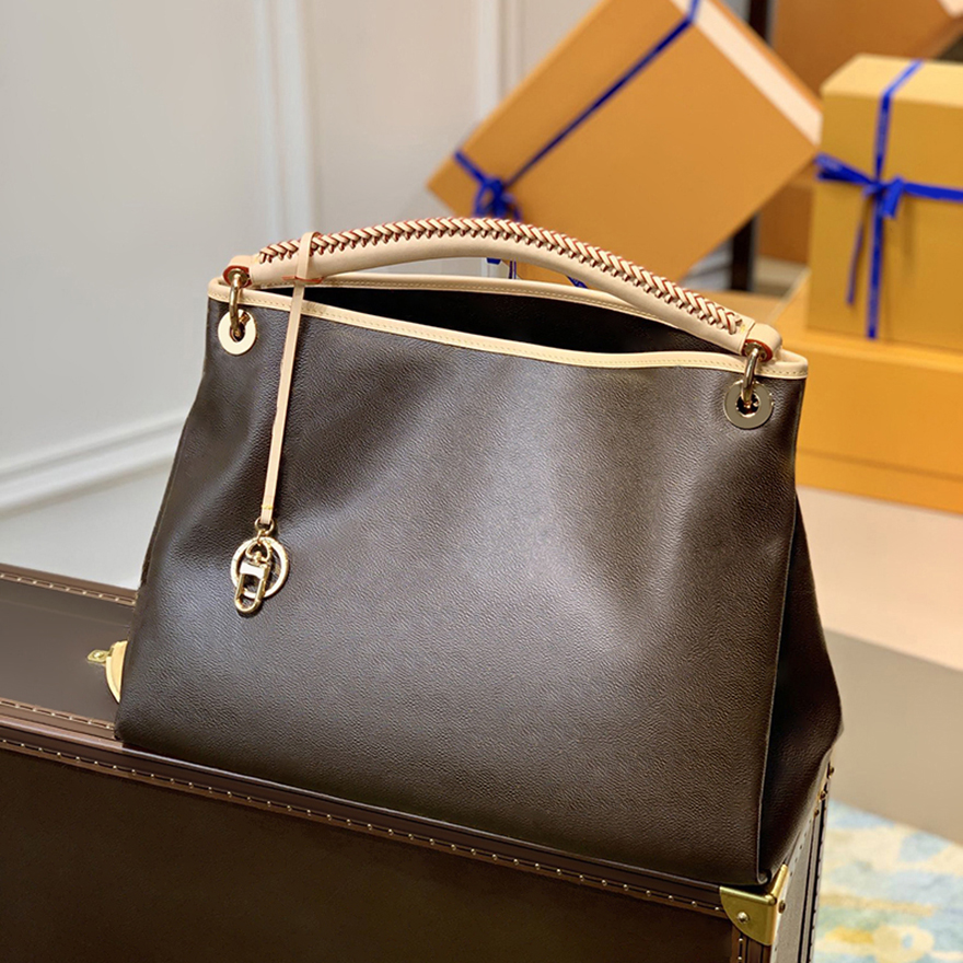Designer Shopping bag Luxury Tote Bag 10A Mirror quality Genuine Leather Shoulder Bag Canvas Handbag Women Hobo Bag With Box L236-image-921678559