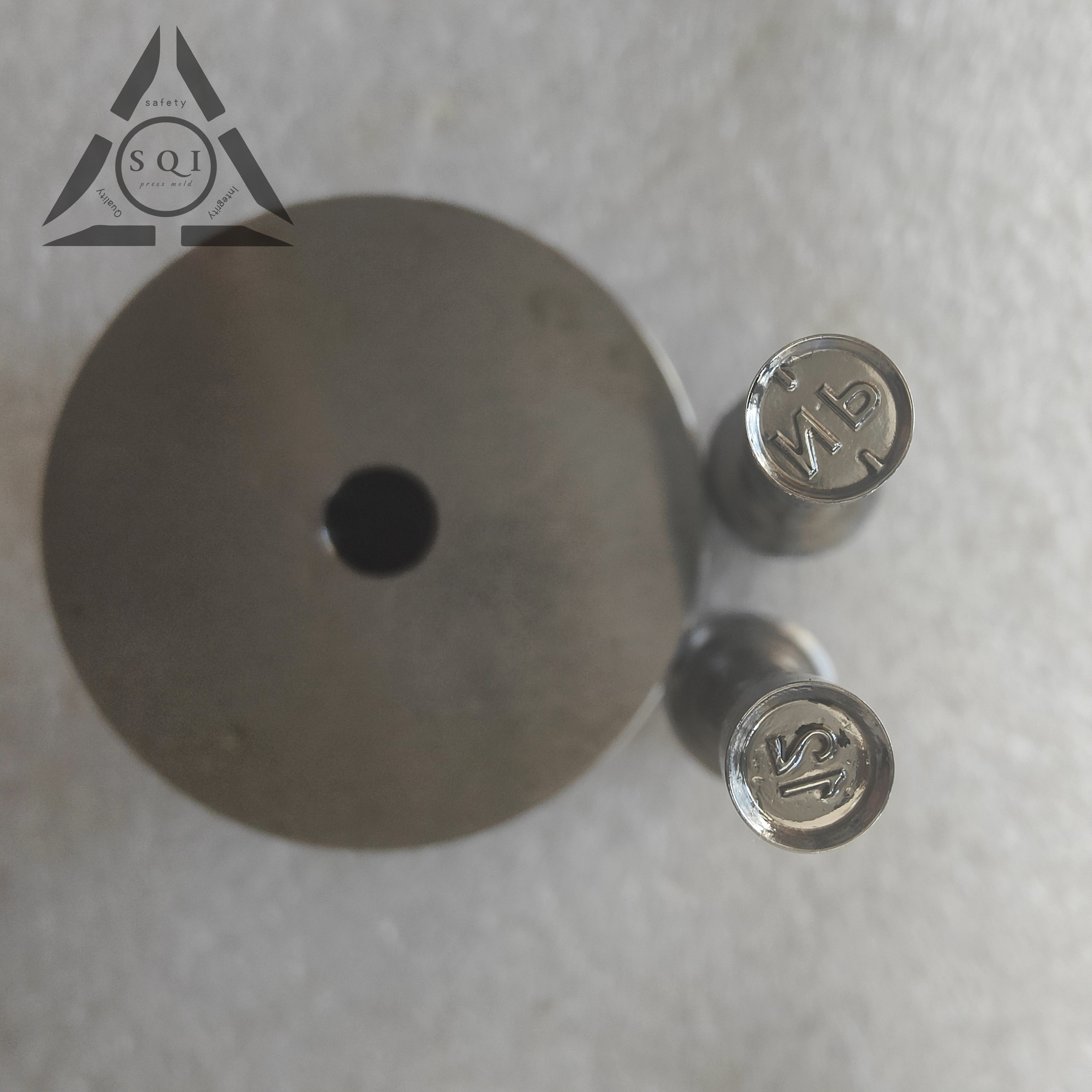 

NP 12 number shape Candy Press Die High Precision custom molds Lab Supplies Tablet Die Set TDP0 TDP1.5 TDP5 molds For TDP Machine