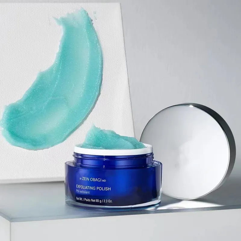 

Famous Brand Zo Skin Health Exfoliating Polish 65g Skin Care Face Cream Exfoliant 2.3oz Scrubbing Creams Blue Bottle Cosmetics Fast Free Shipping