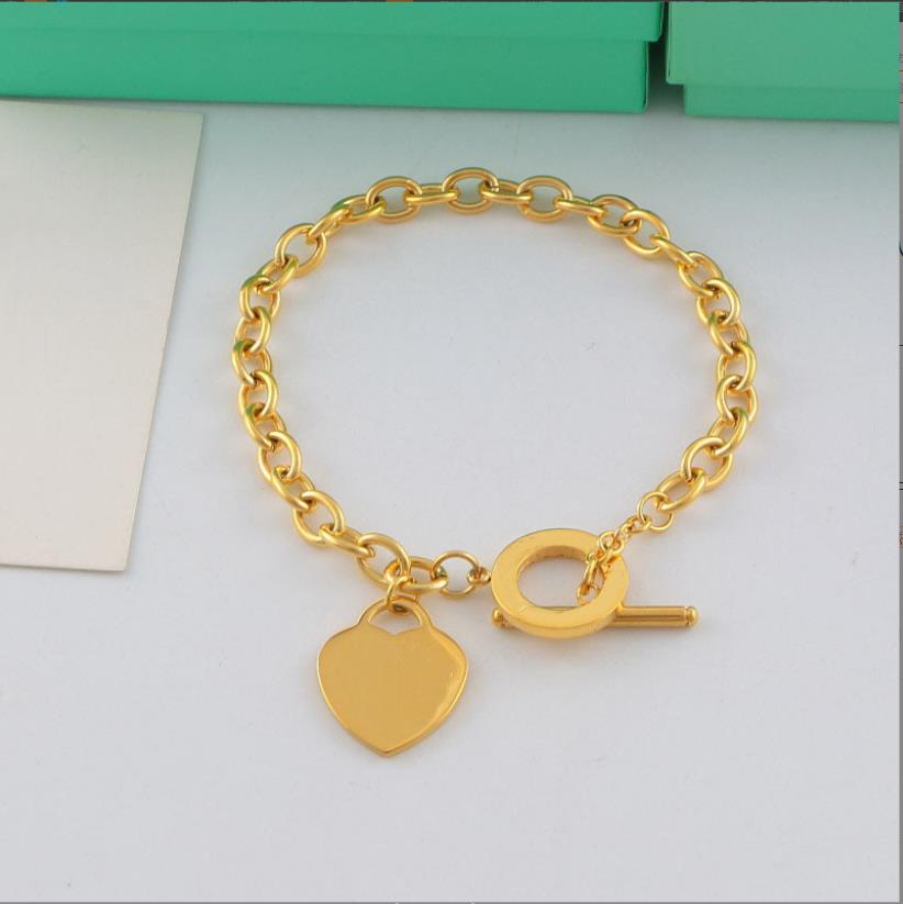 

Tennis New Korean version of the bracelet, Love brand, needle buckle, bracelet, circular ring, thick chain manufacturer, direct selling Valentine's 18K bracelets