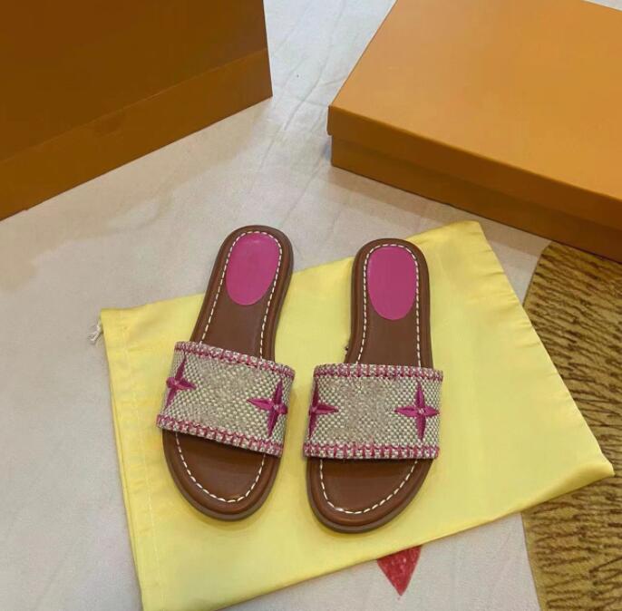 

Sandals Luxury Slippers Women Slides Flat Flip Flops Slide Beach Sandal Slipper Shoes Designer Orange Crocodile Skin Summer Leather size 35-41