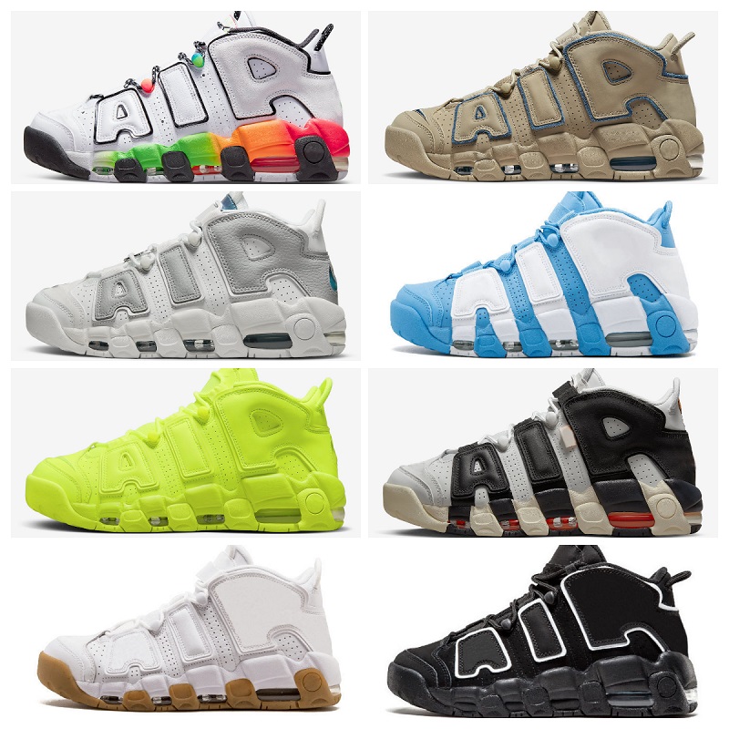 

Valerian Blue More 96 Basketball Shoes Mens Women Uptempos Action Grape Pippens Total Orange White Sunset Black Silver Bulls Hoop Pack University Blue Volt Sneakers, Shoes lace
