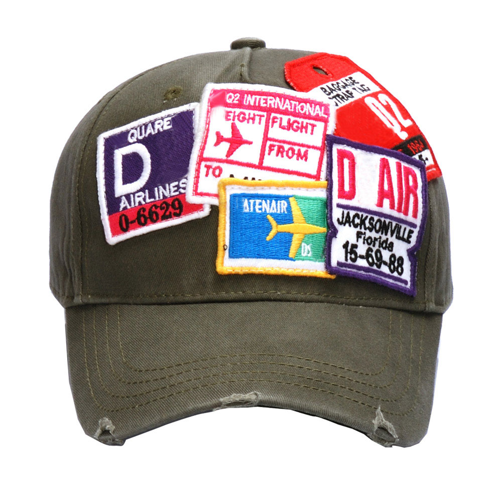 

DSQUQREDD2 ICOND2 Casual Fashion Trend Baseball Hat Simple Classic Letter Print Couple Unisex Sports Hat DSQ ICON Street Fashion Top Quality Hat D2-33-93, As shown in the figure