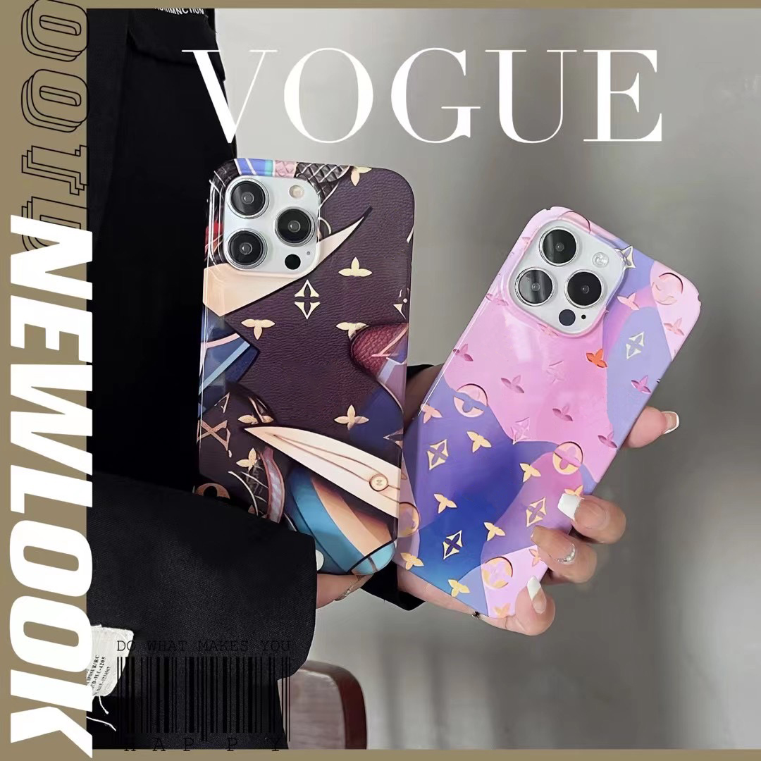 

Beautiful LU iPhone Phone Cases 14 13 Pro Max 14promax 14pro 13promax 13pro 12promax 12pro 11pro 12 11 IMD Case with Logo Packing Mix Order Drop Shippings Support, #2