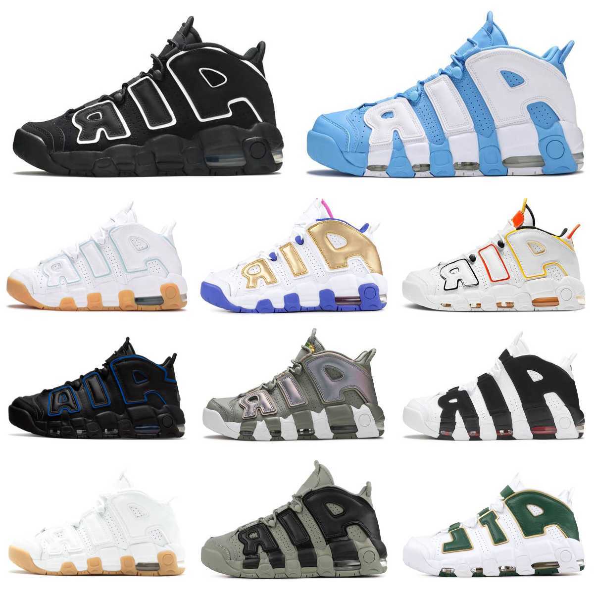 

Trainers Uptempos 96 Basketball Shoes Mens Black Royal Action Grape Light Aqua Blue Air More Outdoor 96S Volt White Tatal Orange Hoops Barley Green Designer Sneakers, Please contact us