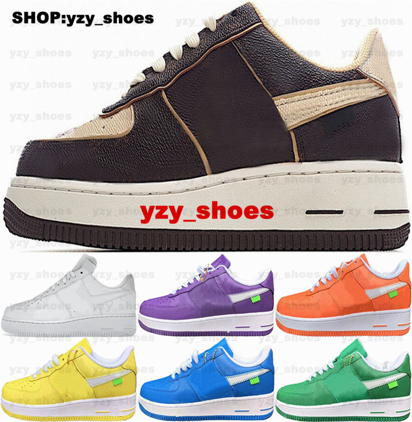 

Mens Sneakers Monograms Trainers AirForce 1 Size 12 Casual Shoes Forces One Low AF1s Designer Eur 46 Women Us 12 Air Brown Damier Azur Us12 Running Youth Platform