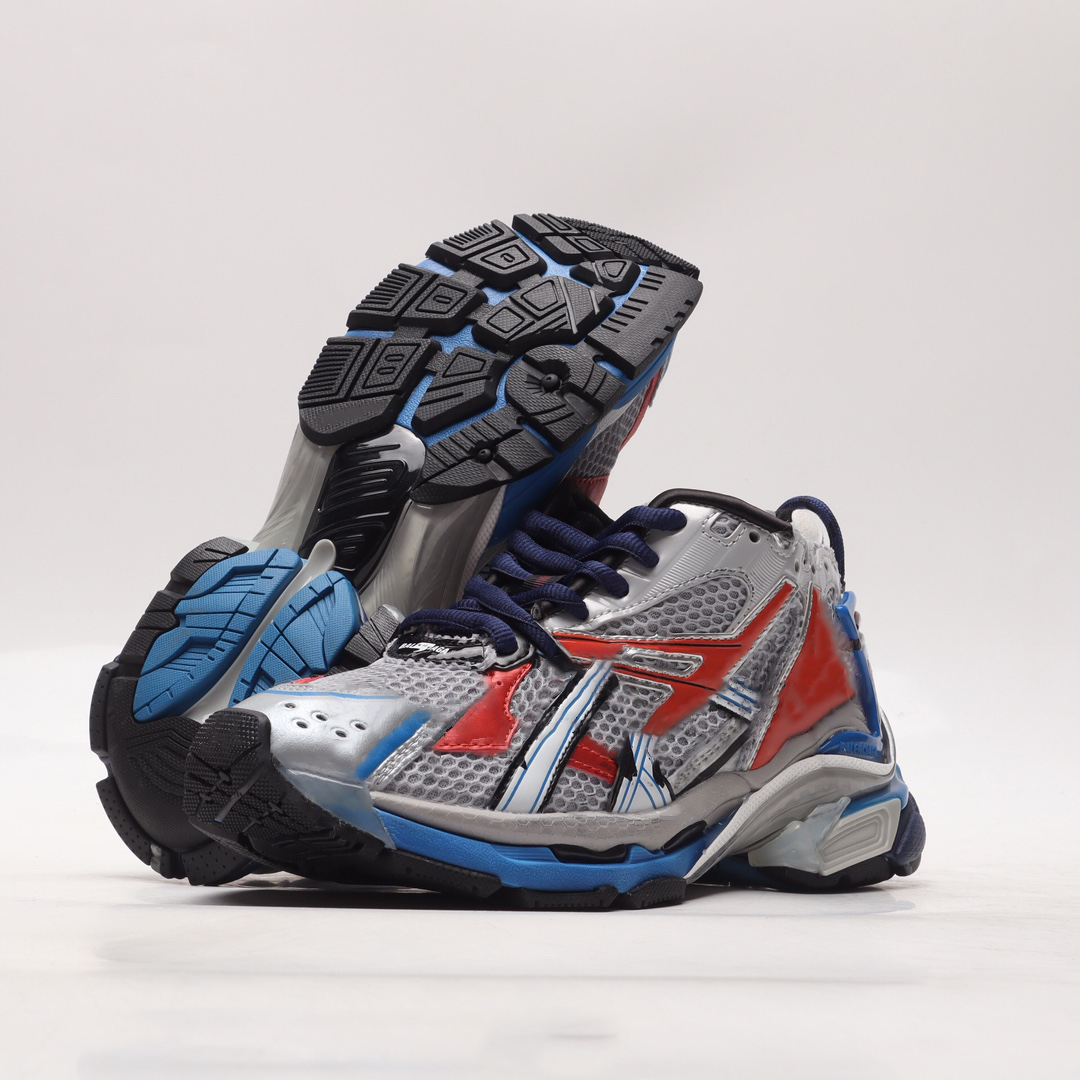 

Classic color matching breathable running shoes all-match comfortable soft sole shock absorbing sneakers designer thick soled Daddy shoes, Black