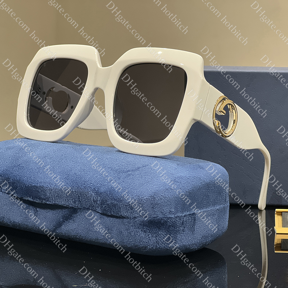 

Square Large Frame Sunglasses Classics Letter Polarized Sunglasses for Men Designer Fashion Trend Outdoor Sun Glasses Couple style With Box